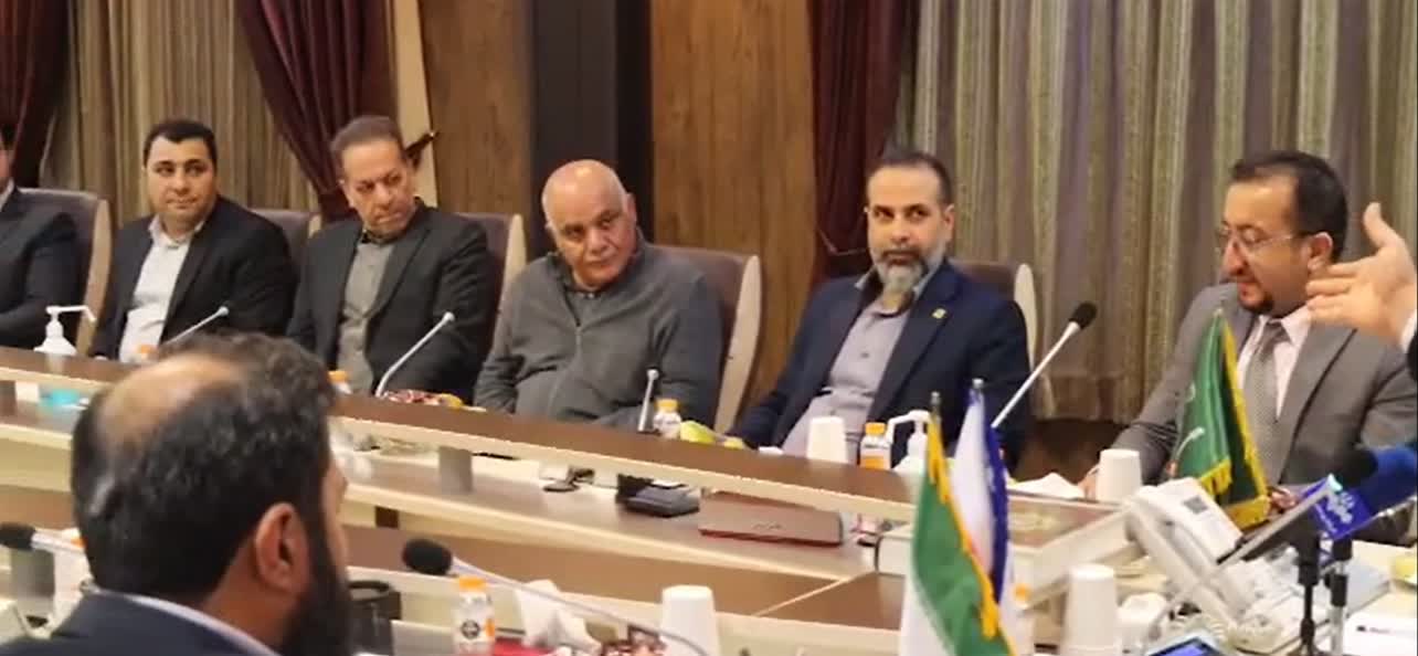 گزارش تصویری از دیدار مجتبی صفایی رئیس اتاق اصناف ایران با عبدالله بن سعود العنزی، سفیر عربستان در ایران